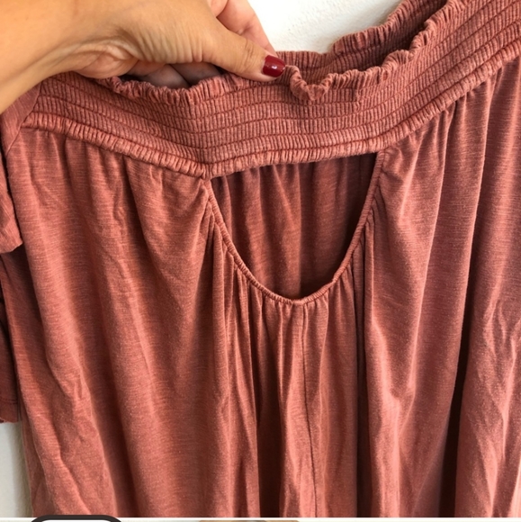 AE soft & sexy slub cotton flowy top size large - Picture 3 of 6